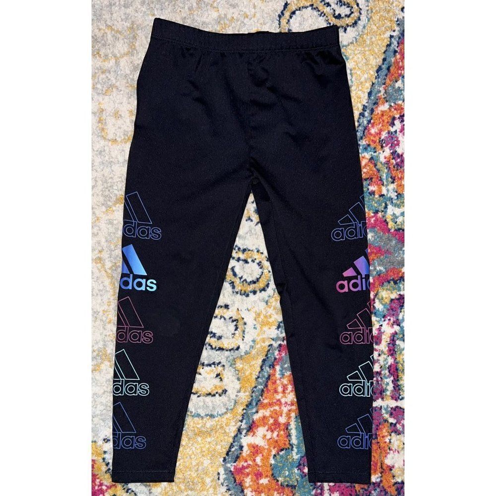 ADIDAS GIRLS ACTIVE SPORTS LEGGING - Picture 2 of 3